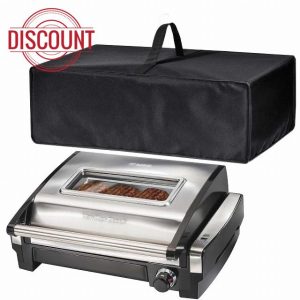 Indoor Grill Dust Cover Fits NinjaGR101 Sizzle Smokeless Indoor Grill and Griddle/Compatible with Hamilton Beach Electric Indoor Grill/Indoor Grill/Smokeless Indoor Grill