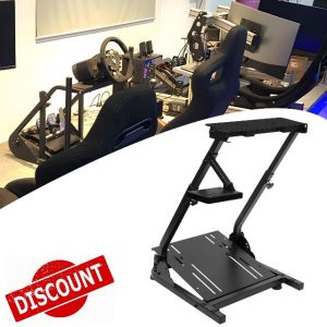 RUN.SE RUN.SE OKSTENCK Racing Wheel Stand Height Adjustable Steering Wheel Stand,Wheel & Pedals Not Included,Adjustable Racing Wheel Stand for Logitech G25/G27/G29/G92