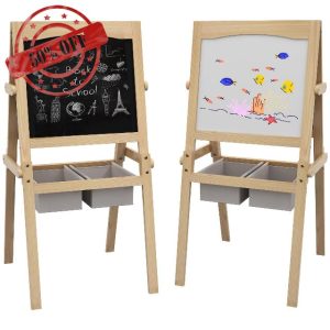 AIYAPLAY Kids Easel with Paper Roll