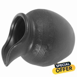 Mipcase Ceramic Fountain Decorative Fountain Decor Fish Bowl Decorations Cascading Indoor Waterfall Courtyard Waterfall Jar Fountain Jar for Garden Ceramics Zen Fish Tank