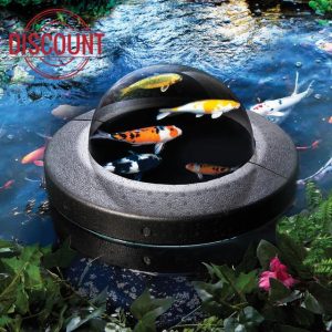 Coopers of Stortford Floating Fish Dome for Watching Pond Fish | Garden outdoors | 30cm
