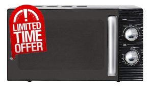 Russell Hobbs RHM1731B INSPIRE Black 17 Litre Manual Microwave