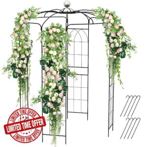 TANGZON Metal Garden Arch