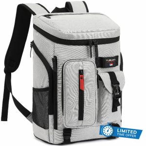 TUGUAN Cooler Backpack 36 Cans Insulated Cool Bag Rucksack Leak Proof Picnic Backpack Lunch Bag for Men Work Lightweight Thermal Bag Women for Travel Camping Beach Cooler
