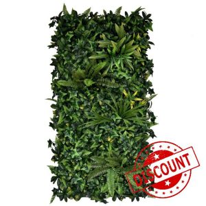 True Products Premium Artificial Plants Living Wall Panel Green Dream Hedge Indoor or Outdoor UV Stable 100x50cm Home