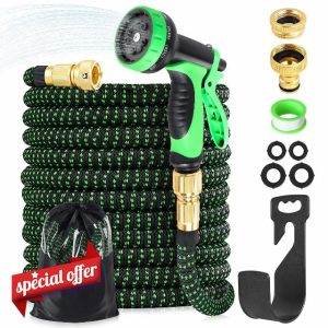 Expandable Garden Hose Pipe 50ft 15m