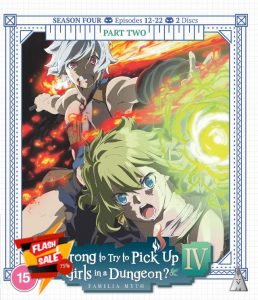 Is It Wrong to Pick Up Girls in a Dungeon? S4 Pt2 [Blu-ray]