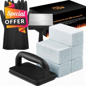 Grill Griddle Cleaning Brick Block Magic Stone Grill Cleane