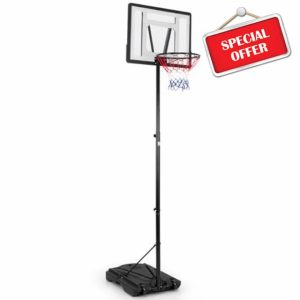 GYMAX Basketball Hoop and Stand