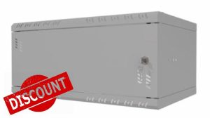 Stalflex Server Rack Data Cabinet STANDARD 19 Inch 4U 350mm - Heavy Duty Steel - Network Equipment Rack & Cabinet - Server Cabinet compatible with Rack Shelf and Rack Rails - Metal Doo