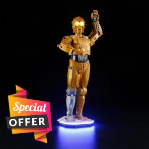 LIGHTAILING Light For Lego-75398 C-3PO - Led Lighting Kit Compatible With Lego Building Blocks Model - NOT Included The Model Se
