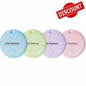 Ultrbeka Tracking Air Tags 4 Pack Bluetooth Tracker Tag