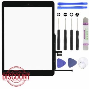S&L ENTERPRISE For iPad 9th Generation 2021 Touch Screen Digitizer Replacement 10.2" A2602 A2603 A2604 A2605 Front Glass with Pre-Installed Adhesive