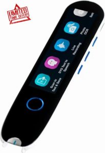 IRISPen Reader 8: Portable Scanner | Scanner Pen | Includes OCR 48 Languages Offline | Document Scanner | Dyslexia Scanner | Voice Synthesis 5 Languages | Digital Highlighter | Photo OCR | No WiFi