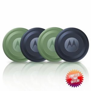 Motorola Smart Tag x4-Pack (x2 Jade Green + x2 Midnight Blue)