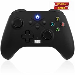 TURPOW Wireless Controller for PC Gamepad，2.4G Controller compatible with Xbox One/X/S & Windows PC，Support Turbo/6-Axis Gyroscope/Programming/Vibration-Black Myth: Wukong（Black