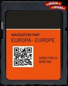 Europe v22 2022 GPS SD Card Compatible with Mercedes Becker Map Pilo