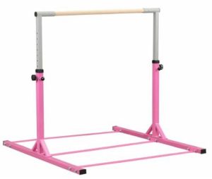 Pedivelo Gymnastic Bars Adjustable Horizontal Kip High Bar Junior Kids Training Home Gym