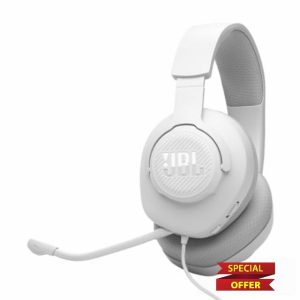 JBL Quantum 100M2 Wired Over-Ear Gaming Headset QuantumSOUND Signature and 3.5 mm Headphone Jack