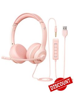EAGLEND USB Headset with Microphone for PC