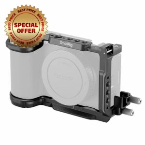 SMALLRIG ZV-E10 II Cage Kit for Sony ZV-E10 II with Cable Clamp for HDMI