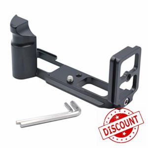 Camera Plate PEN F Upgrade Version Aluminum Alloy Camera L Bracket Black/Silve