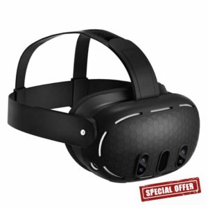 SUPERUS Silicone Head Strap & Protector Cover for Meta/Oculus Quest 3 Accessories - Latest All-in-One Design