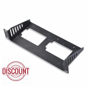 GeeekPi DeskPi RackMate Accessories SBC Shell 10 inch 1U Rack Shelf for permanent installation in all standard 10-inch racks and cabinets to accommodate a variety of motherboard and hard drive