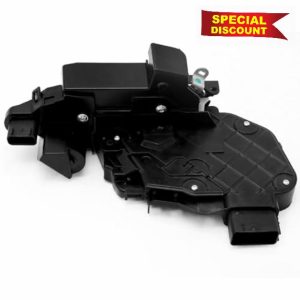 Hoypeyfiy LR014100 LR014101 Door Lock Latch Actuator Front Left or Right Replacement for Land Rover Discovery 4 Range Rover Evoque Replacement for Jaguar XF (Front Left)