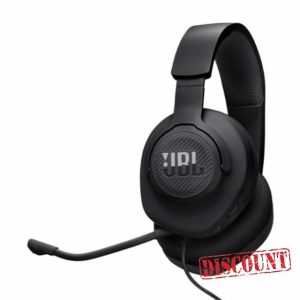 JBL Quantum 100M2 Wired Over-Ear Gaming Headset QuantumSOUND Signature and 3.5 mm Headphone Jack