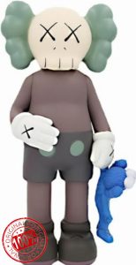Wahahay Action Kawed Figure Collectible Ornaments Bedroom Decoration Multiple Colour 30cm/11.8inch Trendy Dolls Sesame Street KAWS 3 Tibia Dolls Dolls Hand Puppet Ornament Model-B (C)