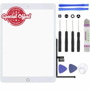 S&L ENTERPRISE For iPad 9th Generation 2021 Touch Screen Digitizer Replacement 10.2" A2602 A2603 A2604 A2605 Front Glass with Pre-Installed Adhesive