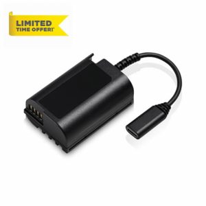 Panasonic Lumix DMW-DCC18GU BLK22 Dummy Battery USB-C