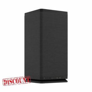 Fractal Design Mood Black PC Case - Sleek Fabric Design