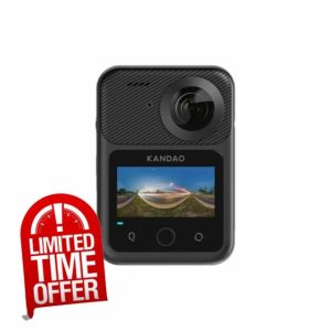 KanDao QooCam 3 Ultra – 8K Waterproof 360 Action Camera