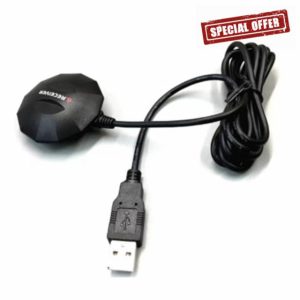 1 PCS Black New USB GPS GLONASS Receiver GNSS Receiver Module Antenna