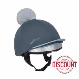 LeMieux Pom Hat Silk - Petrol