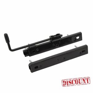 2PCS Seat Slider Track Strong Strength Adjustable Seat Sliding Fit for Go Kart Four Wheel Off Road ATV UTV