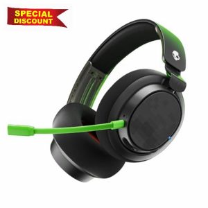 Skullcandy SLYR Pro Wireless Multi-Platform Over-Ear Gaming Headset with Ultra Low Latency USB-A Transmitter