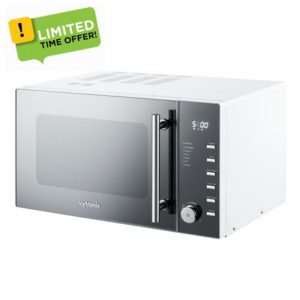 VYTRONIX WM90 900W Digital Microwave Oven | Freestanding Microwave with 5 Power Levels