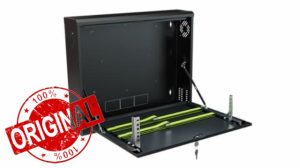 Stalflex CCTV Cabinet 19 inch 2U 130mm - Network Cabinet Made of Heavy Duty Metal - computer & server racks - Wall Mount Rack with Lockable Enclosure