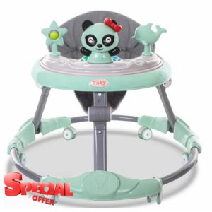 Baby Walker Foldable Multifunction with 6 Adjustable Heights