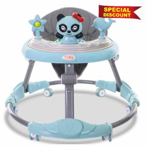 Baby Walker Foldable Multifunction with 6 Adjustable Heights