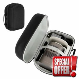 XINGFUDAO Hard Carrying Case for XGIMI MoGo Pro/MoGo 2 Pro & Multi-Angle Projector Stand 1080P Portable Projector