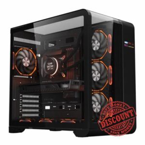 Ionz KZ-SW Curve - PC Gaming Case ATX - Mid Tower