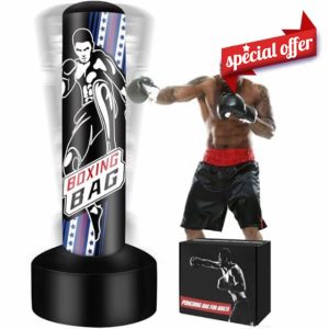 NZQXJXZ Free Standing Punching Bag for Adult