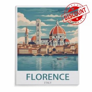 Paint by Numbers for Adults， Florence Italy，DIY Oil Painting Kits for Adults Kids without Frame with Brushes and Acrylic Pigment Paint by Numbers Canvas Arts Crafts for Home Wall Decor（40x50cm）-J16