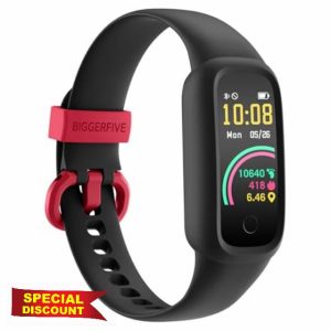 BIGGERFIVE Vigor 2 L Kids Fitness Tracker Watch for Boys Girls Ages 5-15