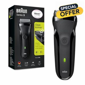 Braun Series 3 Electric Shaver For Men with Precision Beard Trimmer