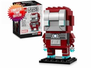 LEGO 40669 Brickheadz Iron Man Mk5 Figure Display Piece 10+ 101 Pieces